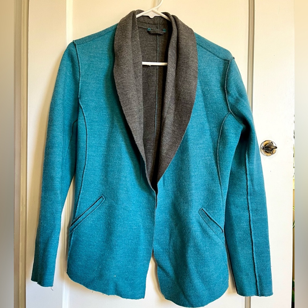 Eileen Fisher Wool Cardigan Jacket